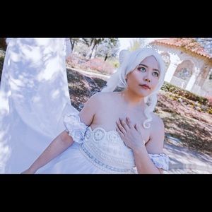 Serenity White Sailor Moon Wig
